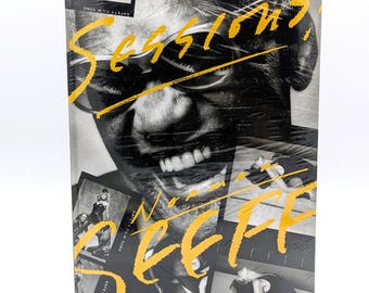 1990s Coffee Table Book Sessions by Norman Seeff Sealed |Photography Book Hardcover Sessions 80s Celebrities |  Never Opened Book Home Decor