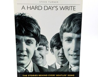 Coffee Table Book Beatles A Hard Days Write The Stories Behind Every Beatles Song | 1994 Collectors Book HardCover Beatles 1st Edition USA