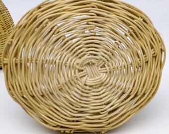 ヴィンテージ竹編みバスケットセット：アジア風インテリア - Etsy 日本