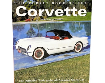 The Pocket Book of the Corvette | 2003 Coffee Table Book Corvette Definitive Guide Hardcover | Vintage Corvette Reference Book Decor