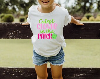 Cutest Clover St Patrick's Day Toddler Shirt