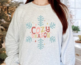 Cozy Season Snowflake Sweatshirt