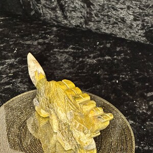 7.75 Inch Ocean Jasper Dragon Carving