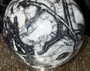 3.62 Inch Carnelian Sphere Polished Orange Crystal Orb Natural