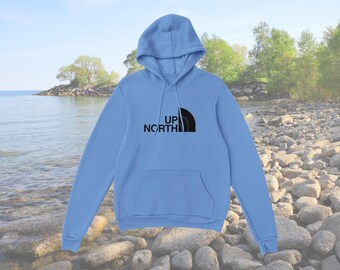 Up North Hoodie, Northern Michigan Sweatshirt, Michigan Hoodie, Lake Life Cottage Hoodie, Up North Michigan Apparel, Midwest Travel Gift