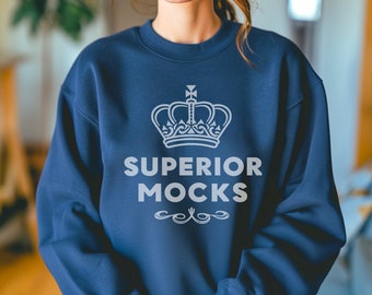 Gildan 18000 Navy Mockup, Navy Crewneck Mockup, G180 Navy Crewneck Mock-up, Gildan Navy Sweater Mockup, Navy Crewneck Mockup, Unique Mockups