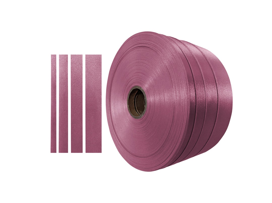 Rose Ribbon Matte Ribbed Dark Rose Coloured Satin Ribbon 10mm 16mm 25mm 40mm for Scrapbooking ...