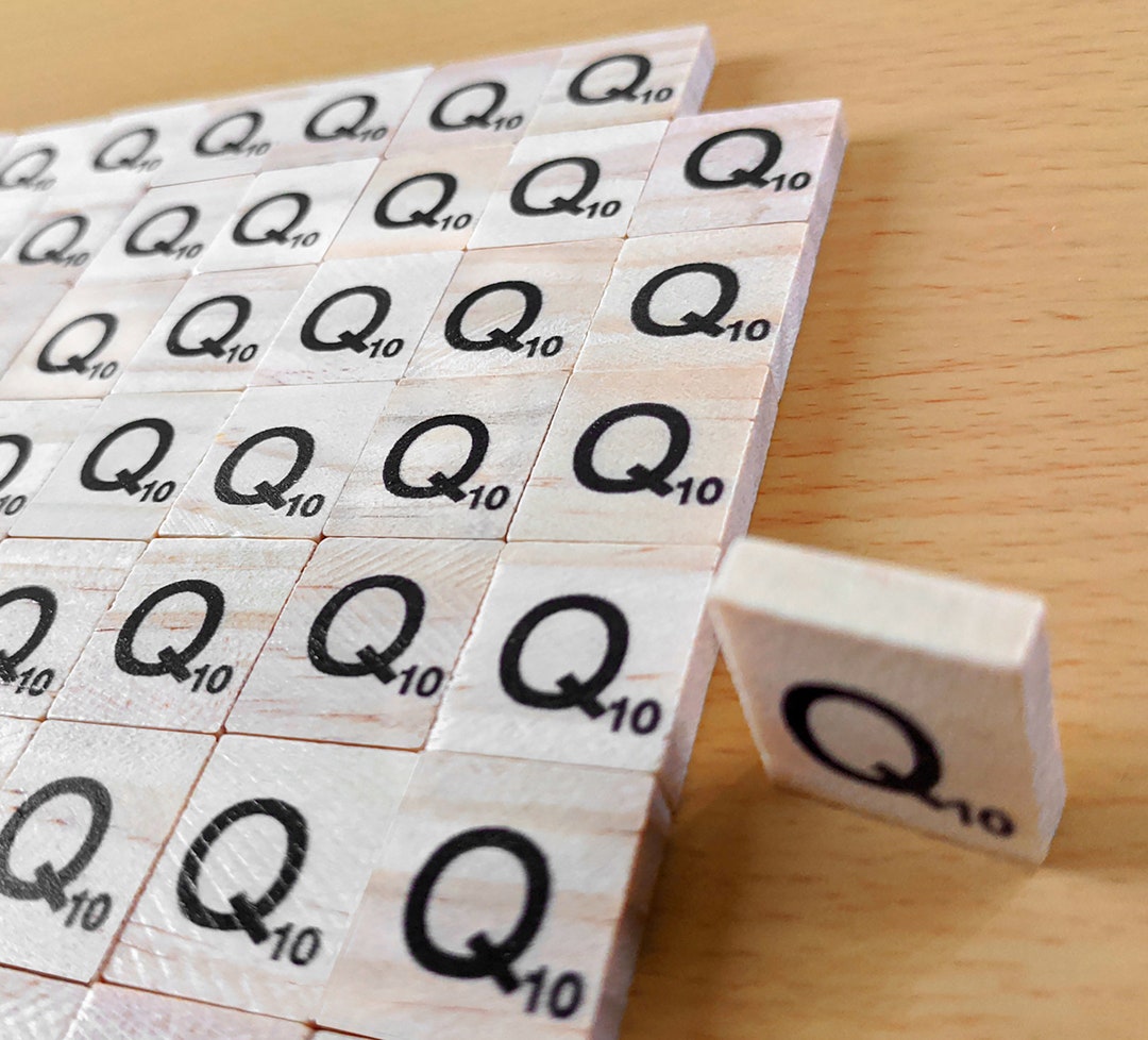 Wooden Scrabble Tiles Letter Q for Scrapbooking Handcraft Arts & Crafts ...