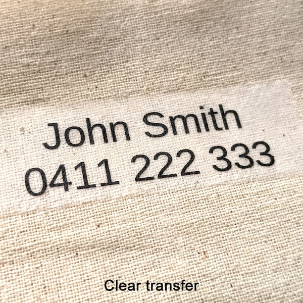 Clothing Tags for School Etsy