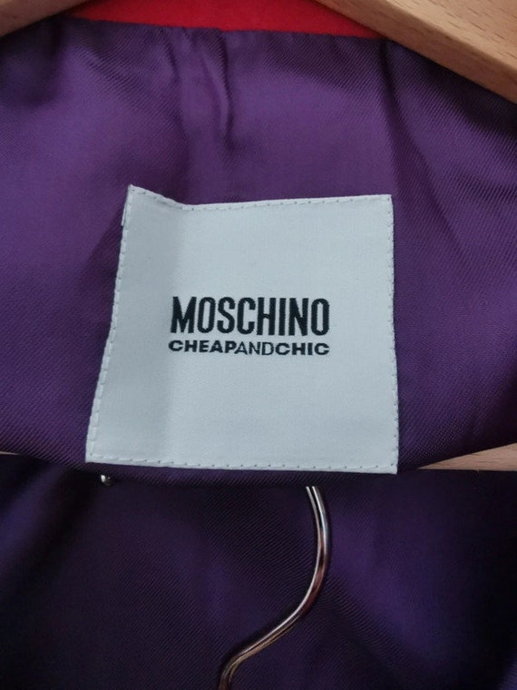 Moschino Wool Suit Set in Pink & Purple, Vintage … - image 5