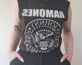 【USED】RAMONES ROAD TO RUIN Tシャツ 1234 Official Ramones Road to Ruin Men's T-Shirt | eBay