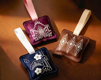 Netbors Handcrafted Reusable Scented Sachet Bags: 6 Scent Choices, Set of 3, Gift Packaging