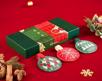 Netbors Handcrafted Christmas Scented Sachet Bags Set of 6, Gift Packaging