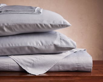 Juego de sábanas Netbors Tencel Blend: Suaves y refrescantes, 4 piezas