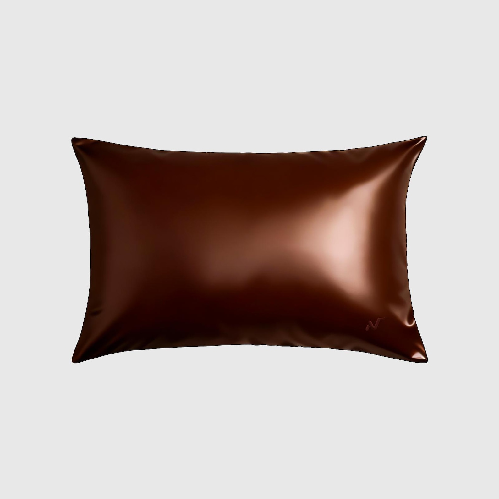 Silk Pillowcase - Walnut Brown, Queen