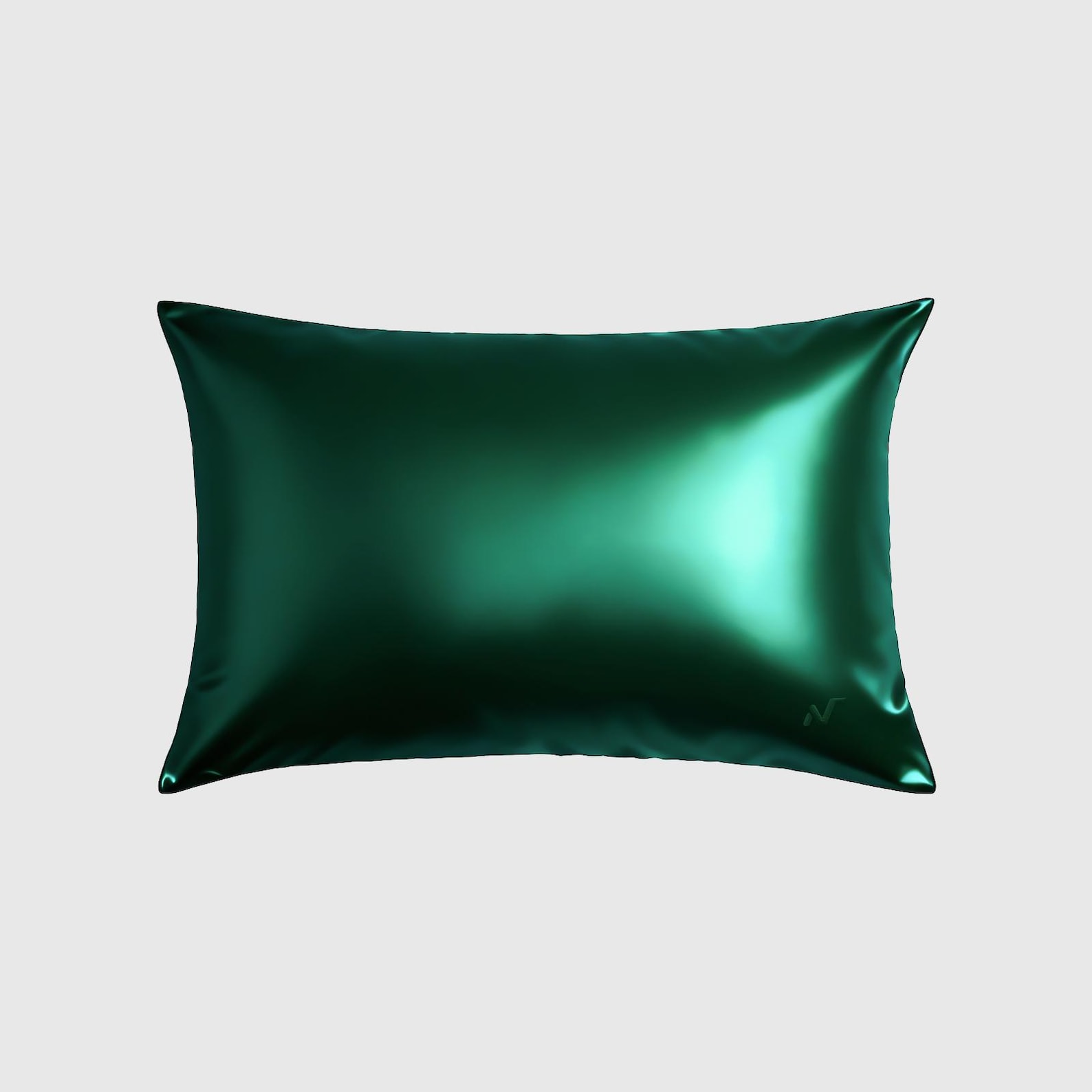 Silk Pillowcase - Emerald Green, Queen