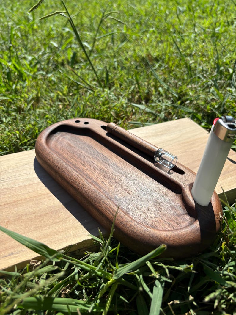 Wood Rolling Tray Set Luxury Wooden Tray for Rolling Made From High