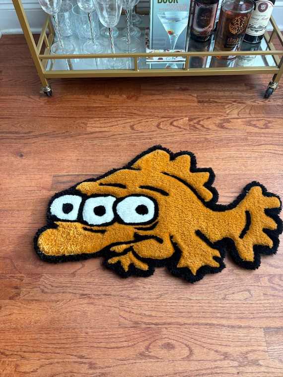The Simpson's Blinky - 3 Eyed Fish - Tufted Rug - Etsy