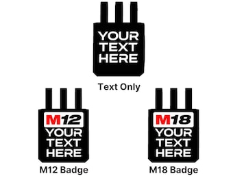 Milwaukee Packout Custom labels