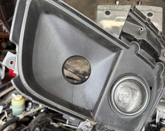 Evo x front bumper air ducts