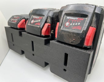 Milwaukee M18 Battery holder (3pck)
