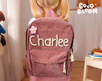 Custom Kids Backpack, Personalized Children's Preschool Backpack, Embroidered Mini Toddler Backpack, Kids Birthday Gift, Back to School Gift
