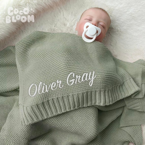 Personalized Baby Name Blanket Custom Embroidered Blanket Stroller Blanket Baby Shower Gift Newborn Baby Gift Personalised Name Blanket Etsy