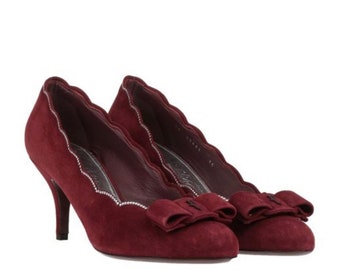 Brand new Salvatore Feragamo Suede Pumps for sale