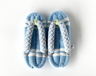 Nuno zori, Hand-crafted Japanese-style house slippers,Vintage Japan Sandal