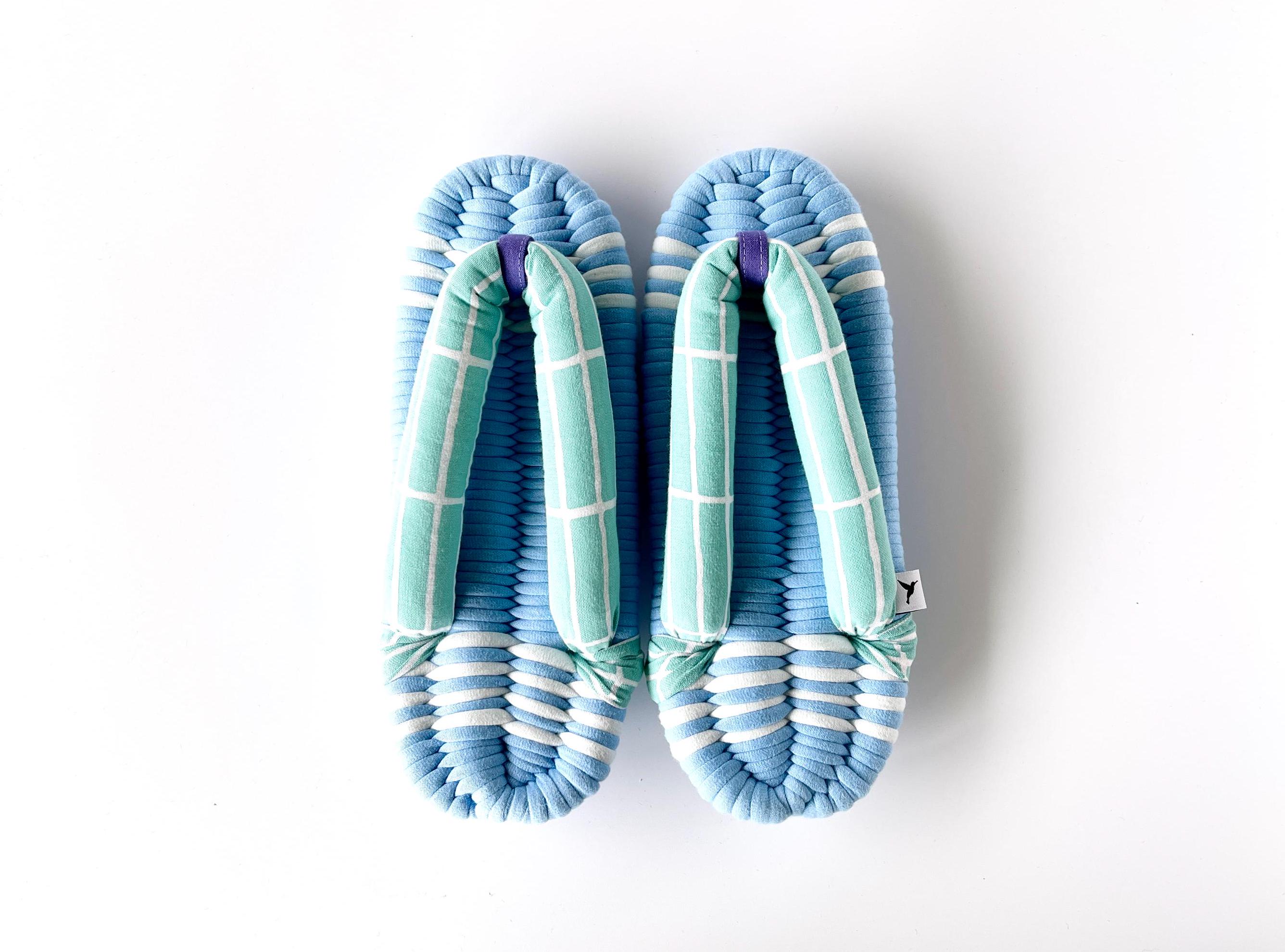 Nori'sShop•*¨*•.¸♬︎ Nuno Zori, Handmade Japanese Fabric Sandals, Vintage