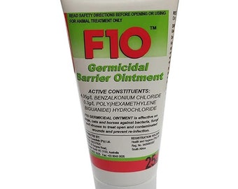 F10 Germicidal Barrier Ointment 25g Veterinary Disinfectant Dogs Cats Horses