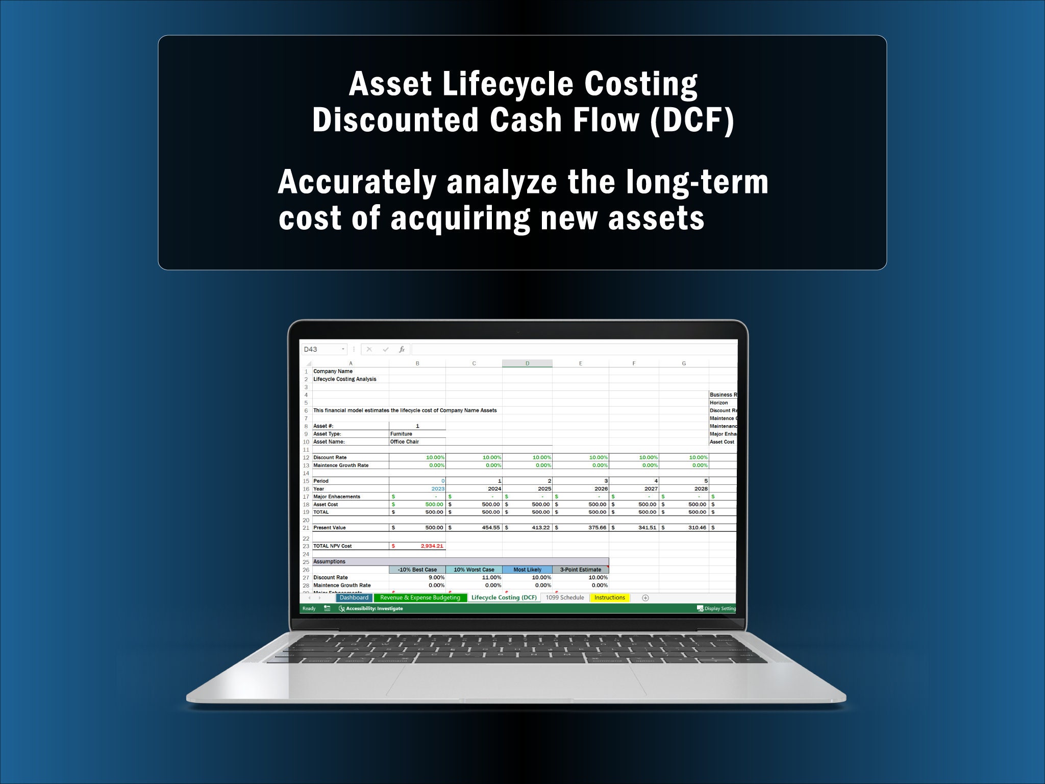 Revenue, Expense, & 1099 Tracker, Budgeting, and Forecasting Small