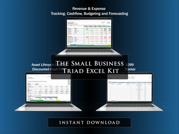 Revenue, Expense, & 1099 Tracker, Budgeting, and Forecasting - Small Business