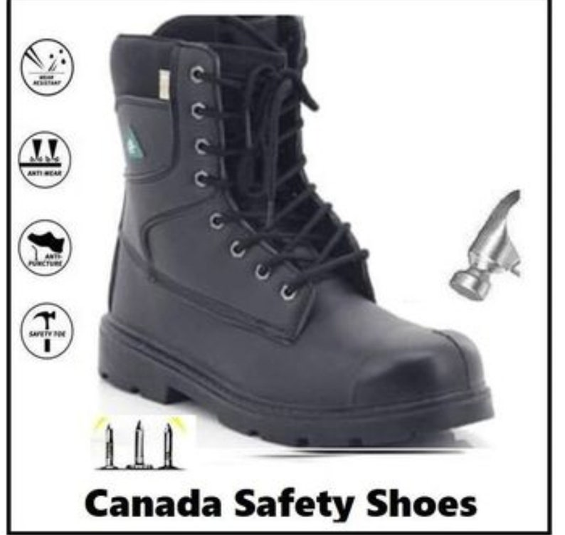 Safety Shoes/ Safety Boots/ Botte de travail/ certified by CSA /Construction boots/ 画像 1