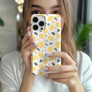 Lemon iPhone Case: Magnetic, Durable, MagSafe Compatible