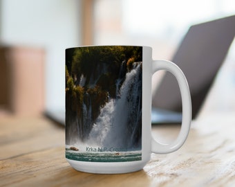 Krka National Park Croatia mug 15oz Been there, Done that, forgot the awesome souvenir?