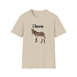 I love Ass Tee Shirt,  Funny Gag Gift, Great Gift for Ass Lovers