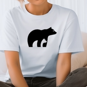 Ourson, Maman Ours avec bébé ours, Papa Ours avec ourson SVG, Fichier de coupe numérique, Cricut Maker, Silhouette Cameo 4, Png, Eps, Dxf, Pdf