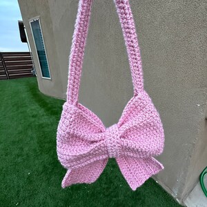 Crochet Bow Bag