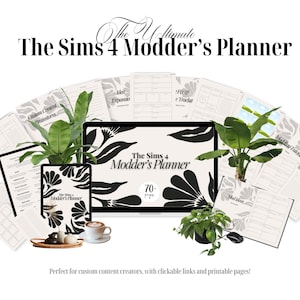 Sims 4 Modder&#39;s Planner: Custom Content Organizer (PDF)
