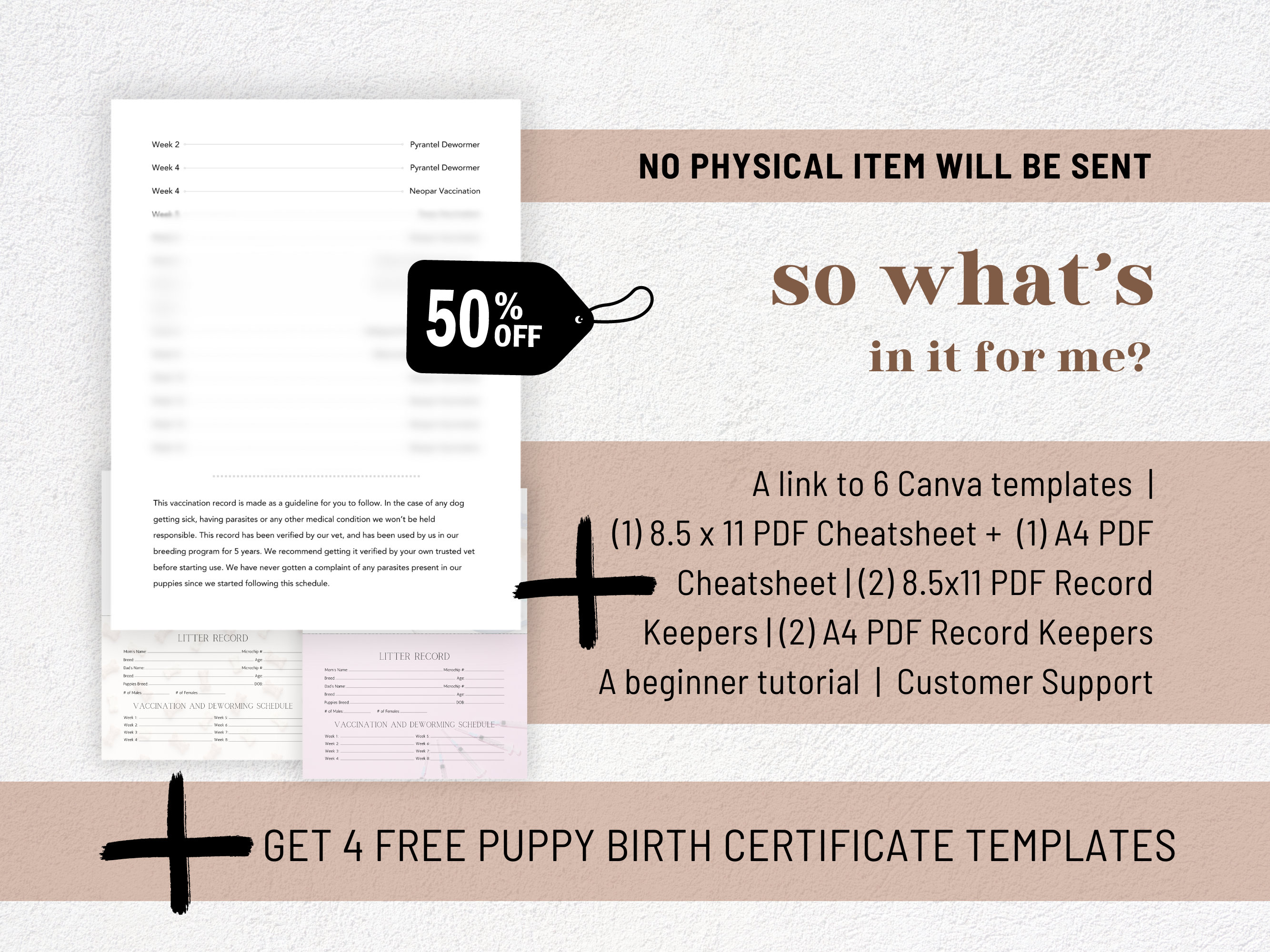 Deworm and Vaccine Chart for Puppy, Dog Deworming and Vaccine Guideline