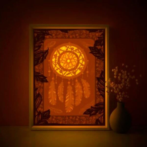 Indian Dream Catcher Lightbox Template