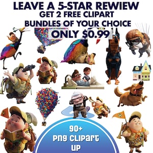 Buy 1 Get 2 FREE Bundle Png Clipart, Up Png, Up Cliparts PNG Bundle, Free Bonus Bundle Cliparts Digital Download