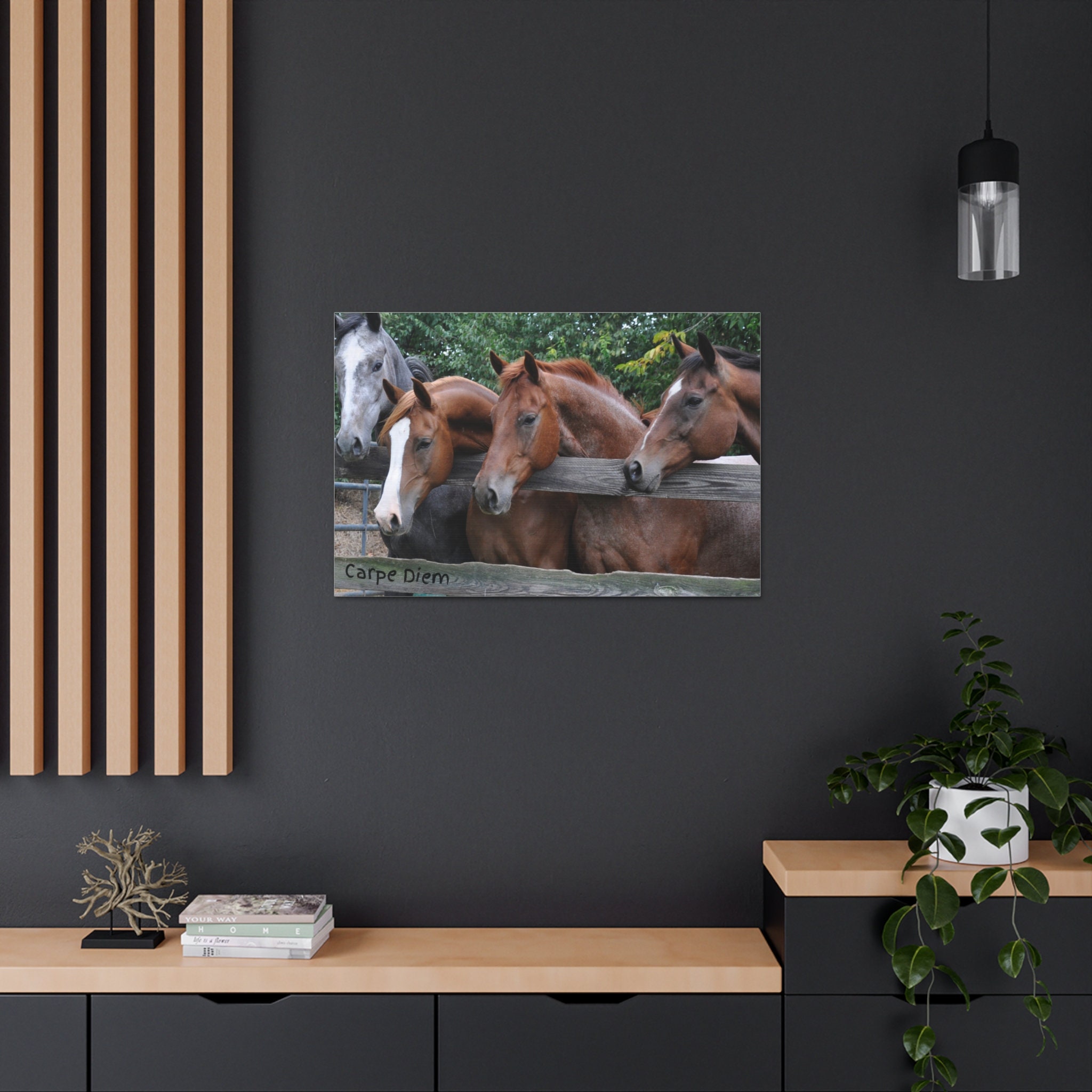 Horses Wall Art Carpe Diem Horses Canvas Print Horses Wall Art Horses