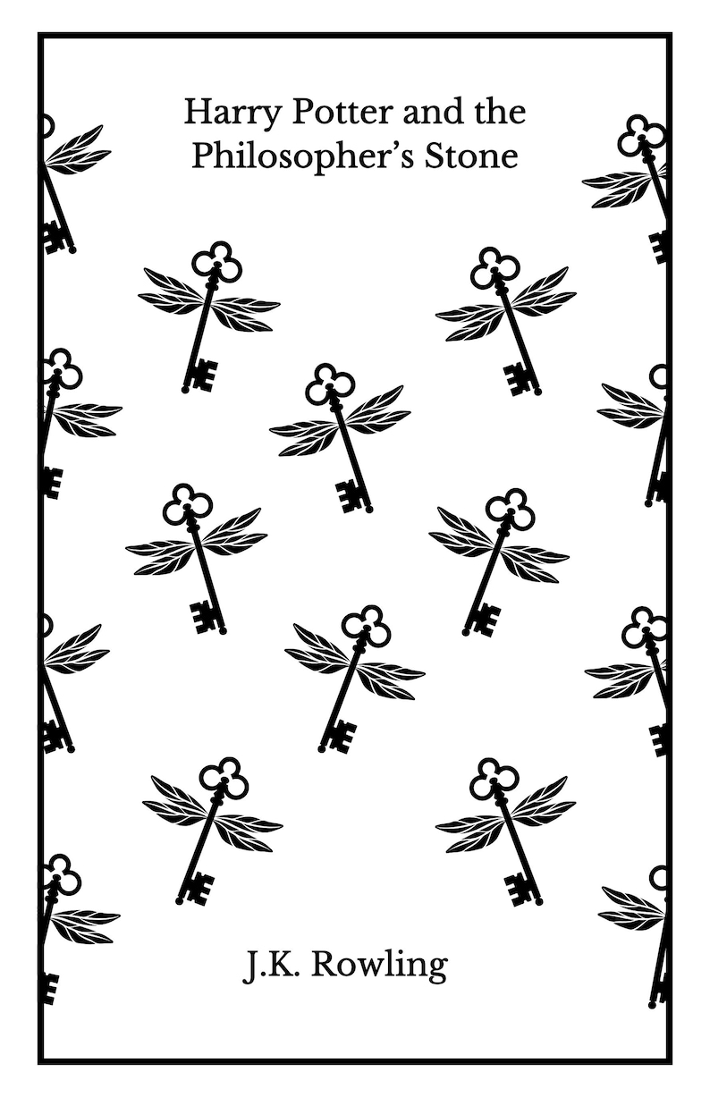 Potter Repeating Pattern Digital Download: Harry Potter Penguin Cloth Classic - Book Cover ...