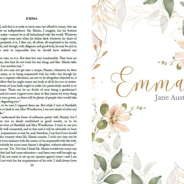 Emma by Jane Austen - Typeset