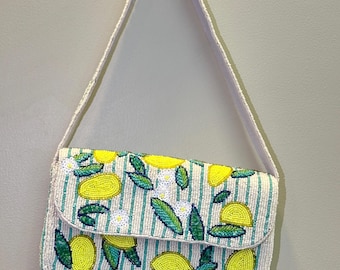 Perlen Umhängetasche, Perlen Tasche, Hochzeit Tasche, Geschenk für sie, Perlen Clutch, Perlen Geldbörse, Trendy Tasche, handgemachte bunte Handtasche, Sommertasche