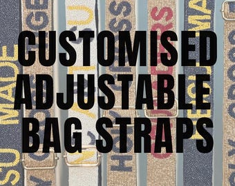 custom beaded straps, Gameday beaded straps, gameday straps, stadium straps, college purse straps, clear bag strap, Stadium bag strap