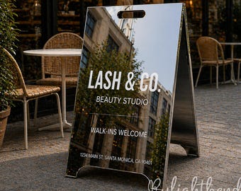 A Frame Sign, Double Sided Sign, A Board Pavement Sign, Sign For Cafes, Exchange Offices, Barbershop, Sidewalk Sign, Custom Store Sign