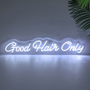 Good Hair Only Neonschild, Girl Boss Schild, Beauty Room Neonschild, Hair Studio Neonschild, Custom Business Schild, Friseursalon Neonschild